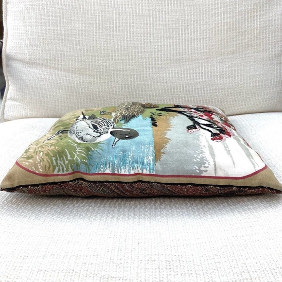 Mid Century Modern Duck Throw Pillow 12"X11" Cabin Lake Lodge Cottagecore nature - Picture 2 of 4